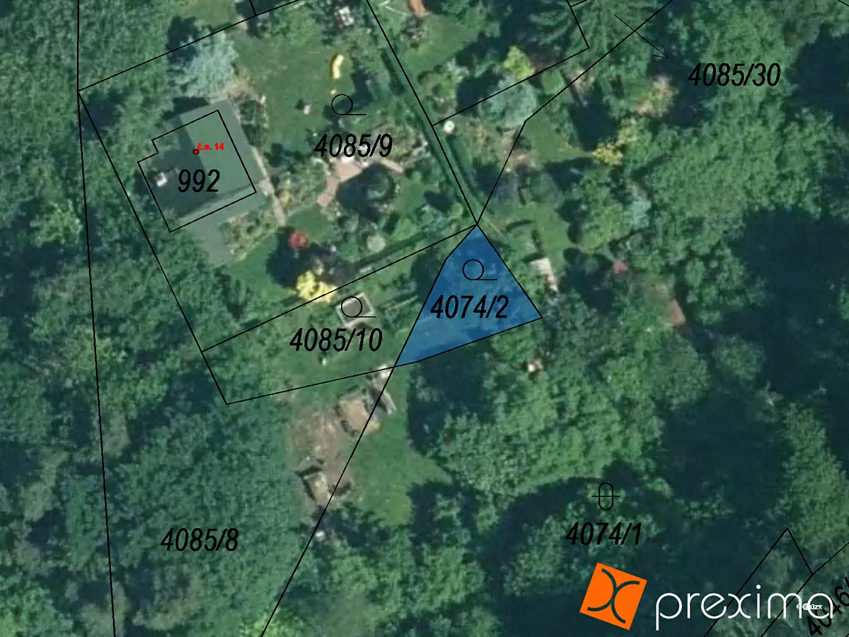 Prodej zahrady 52 m²